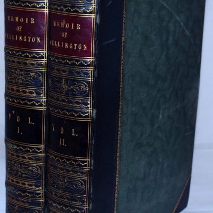 Memoirs of Field-Marshal the Duke of Wellington Two Volumes