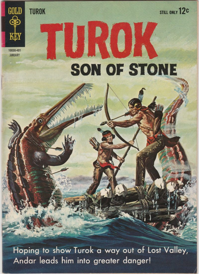 Turok Sons of Stone Gold Key No. 37, January 1964