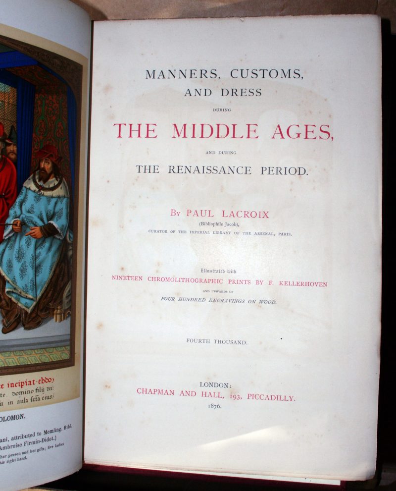 Manners, Customs and Dress During The Middle Ages - Image 2
